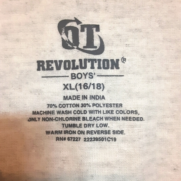 Revolution boys tank top Size XL (16/18) - Picture 3 of 5